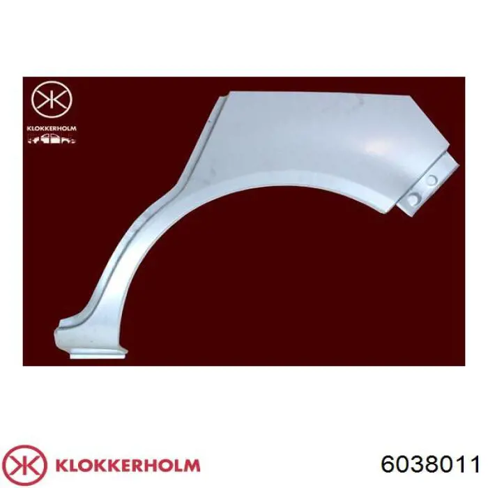 Поріг зовнішній лівий Klokkerholm 6038011 ціна, від 32.73 USD
