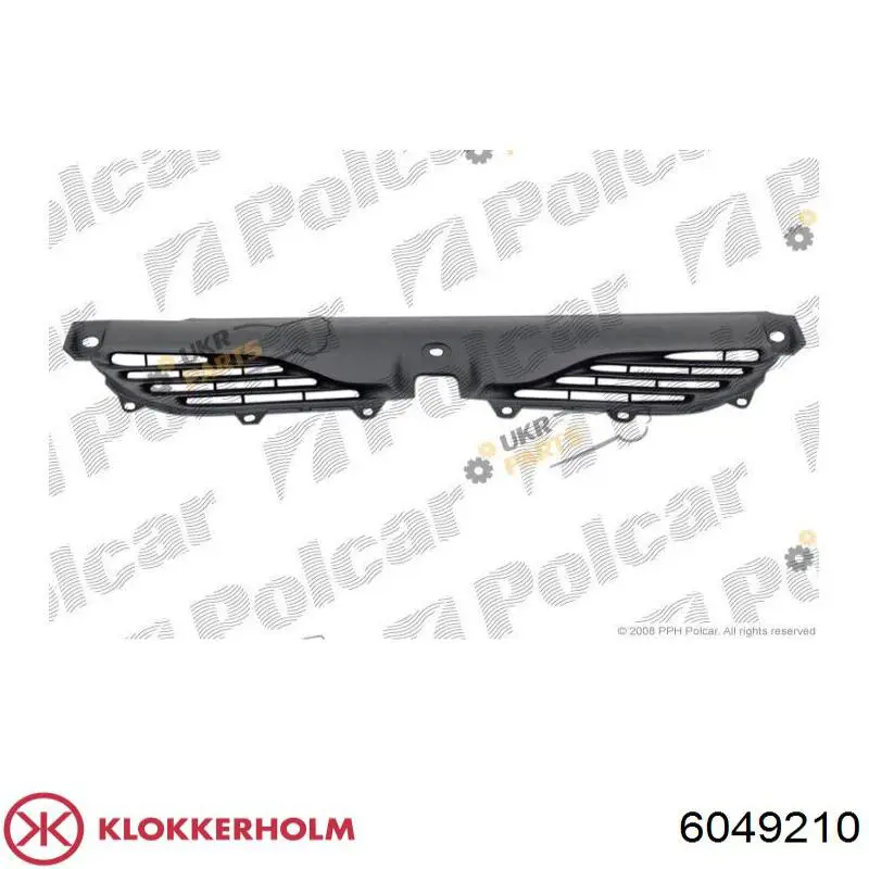 6049210 Klokkerholm Накладка фар, нижня