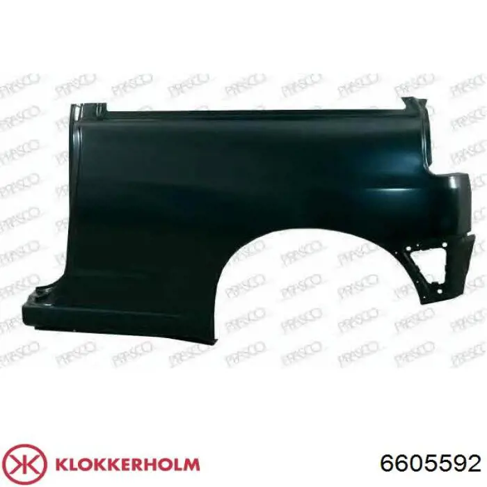 Купити 6605592 Klokkerholm Ремонтна частина арки крила заднього, правого