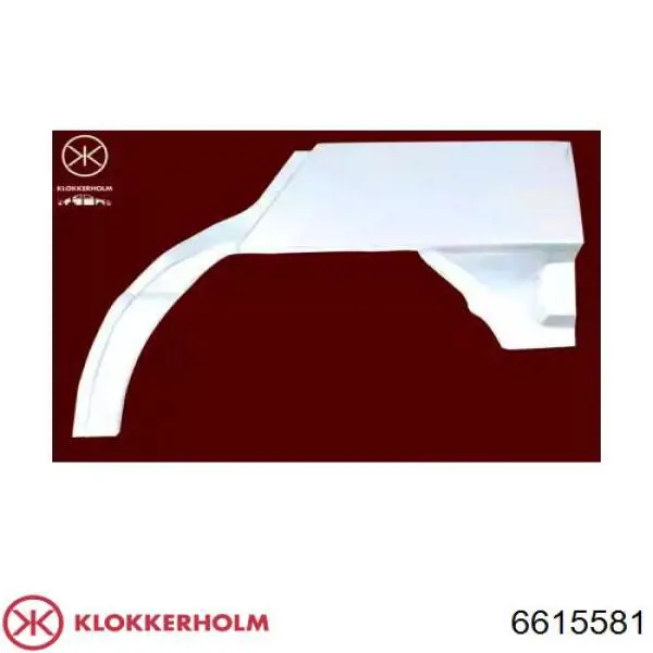 Купити 6615581 Klokkerholm Ремонтна частина арки крила заднього, лівого