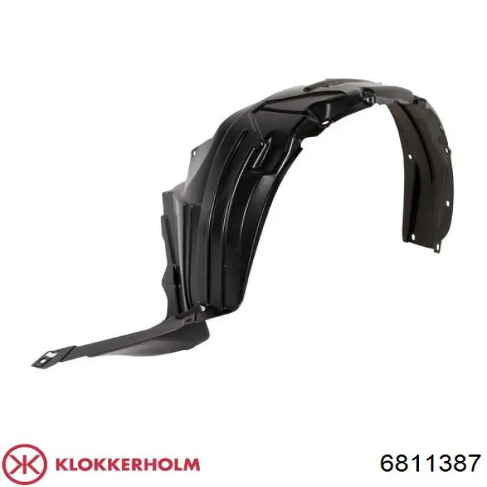 Підкрилок передній лівий на Suzuki Swift II AH, AJ