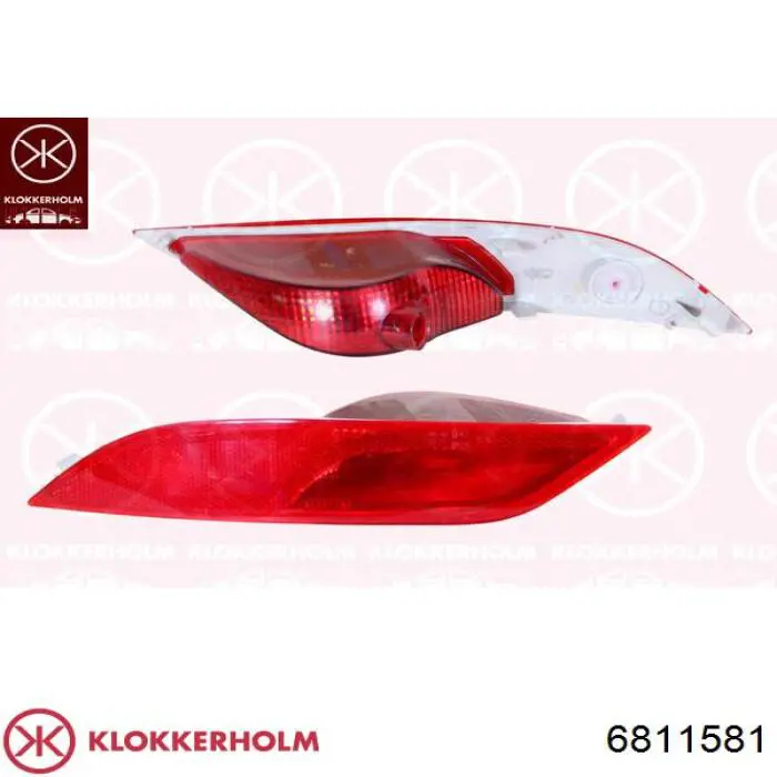 Ремонтна частина арки крила заднього, лівого Klokkerholm 6811581 ціна, від 75.07 USD