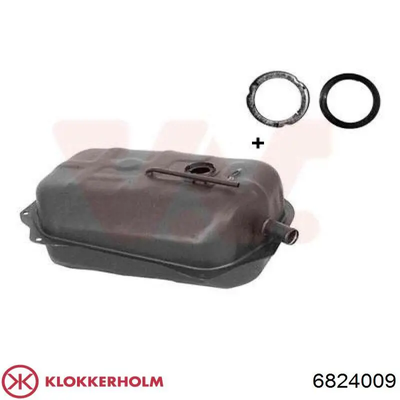 Паливний бак 6824009 Klokkerholm