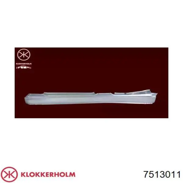 Купити 7513011 Klokkerholm Поріг зовнішній лівий