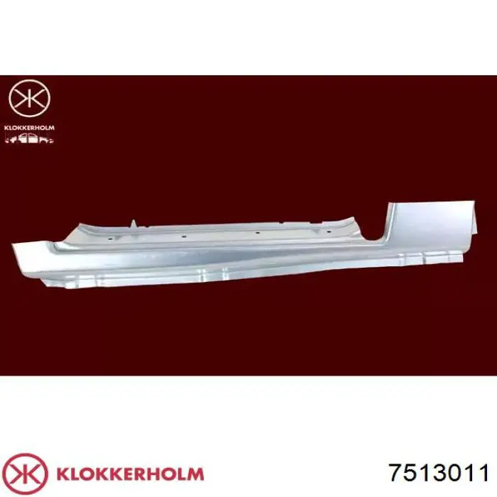 Поріг зовнішній лівий Klokkerholm 7513011 ціна, від 28.22 USD