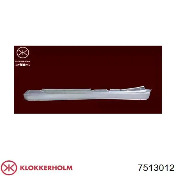Поріг зовнішній правий Klokkerholm 7513012 ціна, від 38.77 USD