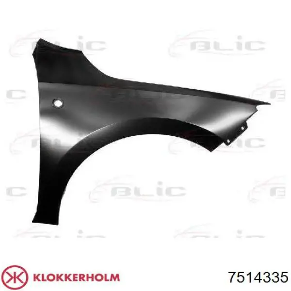 Купити 7514335 Klokkerholm Крило переднє ліве