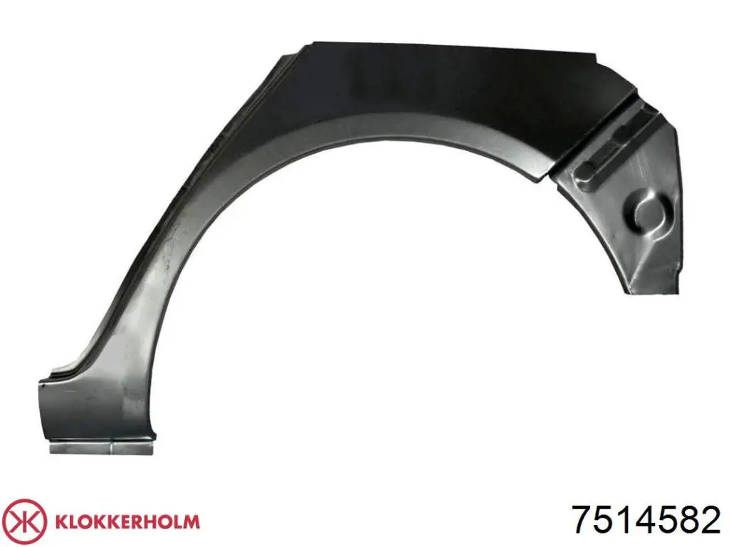 Арка крила заднього правого Klokkerholm 7514582 ціна, від 33.67 USD