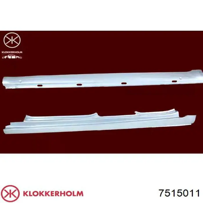 Поріг зовнішній лівий Klokkerholm FP7515011 ціна, від 84.36 USD