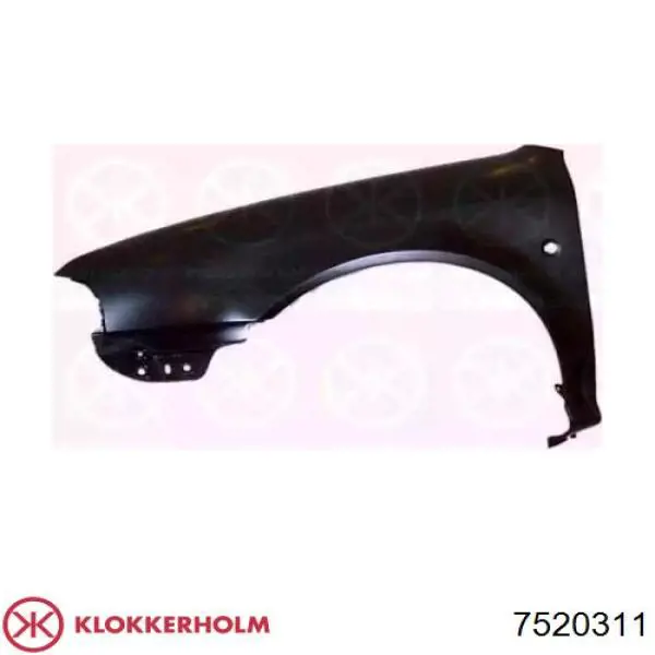 Ліве переднє крило Klokkerholm 7520311 ціна, від 56.49 USD
