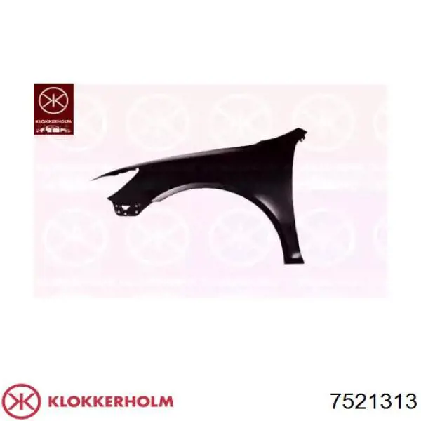 Ліве переднє крило Klokkerholm 7521313 ціна, від 62.99 USD