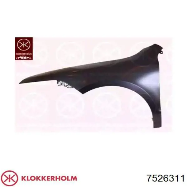 7526311 Klokkerholm Переднє ліве крило