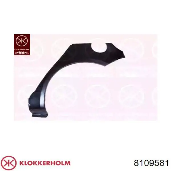 Купити FP8109581 Klokkerholm Арка крила заднього лівого