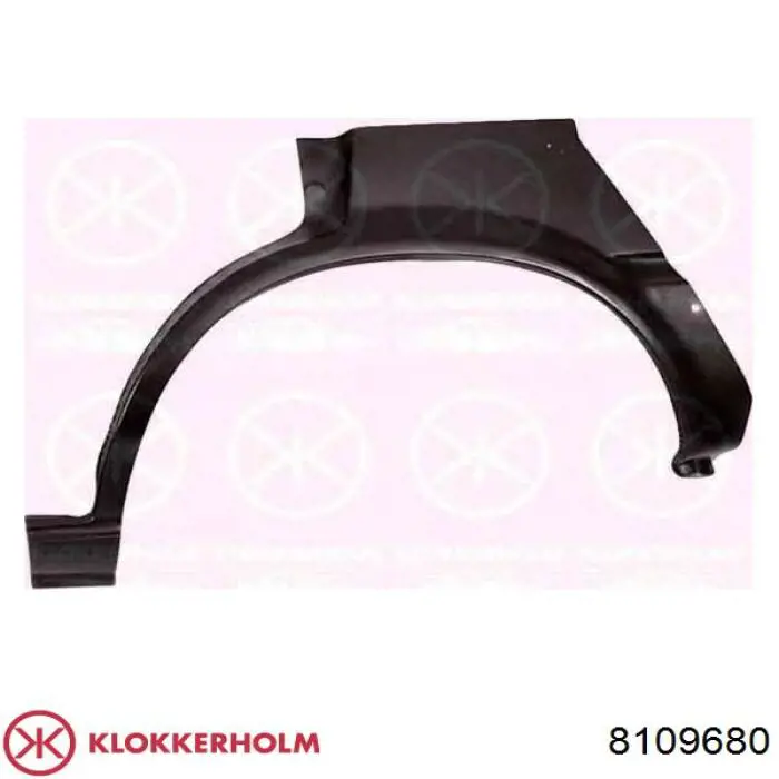 Бампер задній, нижня частина Klokkerholm 8109680 ціна, від 46.66 USD
