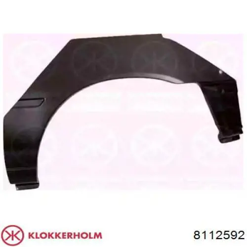 Ремонтна частина арки крила заднього, правого Klokkerholm 8112592 ціна, від 59.78 USD