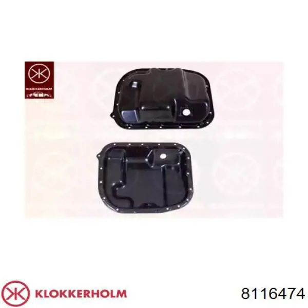 Купити 8116474 Klokkerholm Піддон масляний картера двигуна, нижня частина