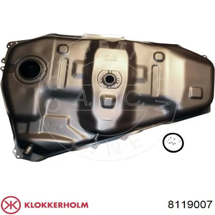 Купити 8119007 Klokkerholm Бак паливний додатковий