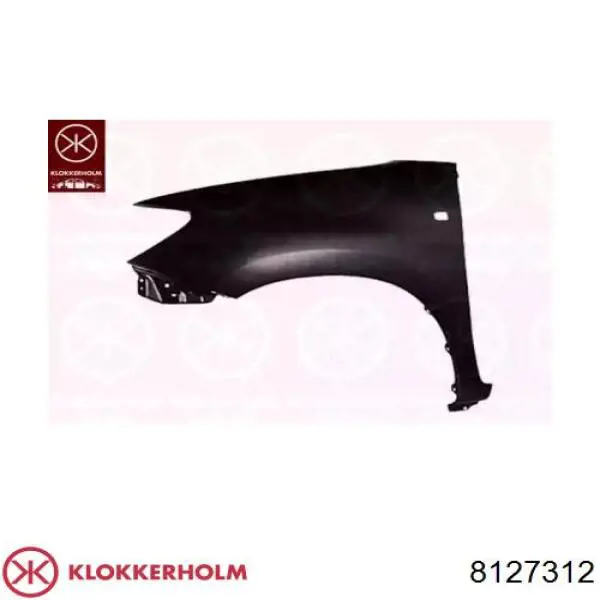 538110K010 Toyota Крило переднє праве