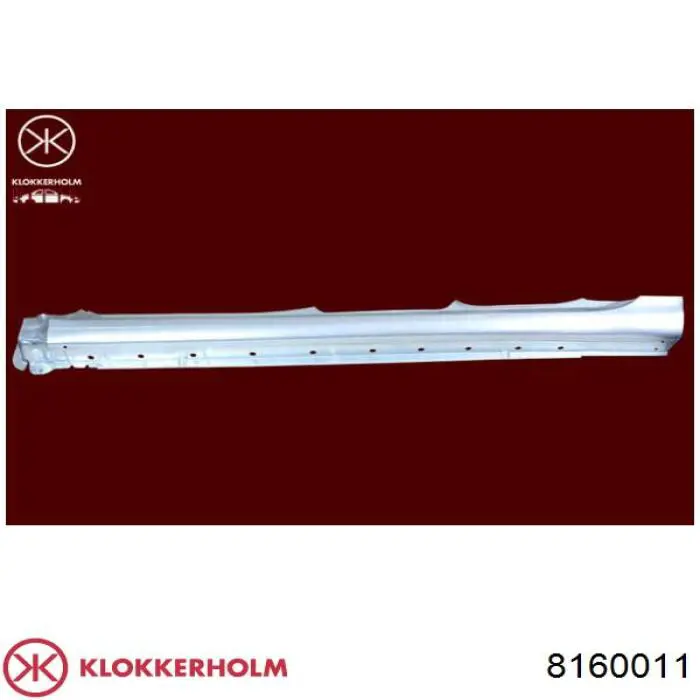 FP8160011 Klokkerholm Поріг зовнішній лівий