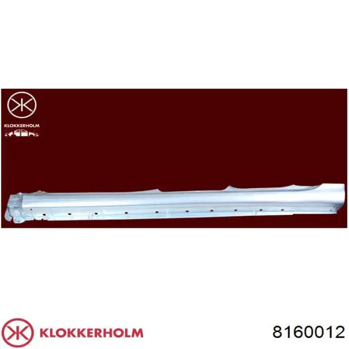 Купити 8160012 Klokkerholm Поріг зовнішній правий