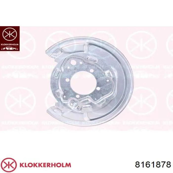 FP8161878 Klokkerholm захист гальмівного диска заднього, правого