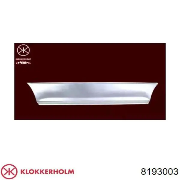 Боковина кузова в зборі Klokkerholm 8193003 ціна, від 106.86 USD