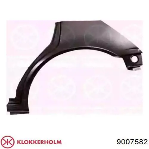 Ремонтна частина арки крила заднього, правого Klokkerholm 9007582 ціна, від 36.93 USD