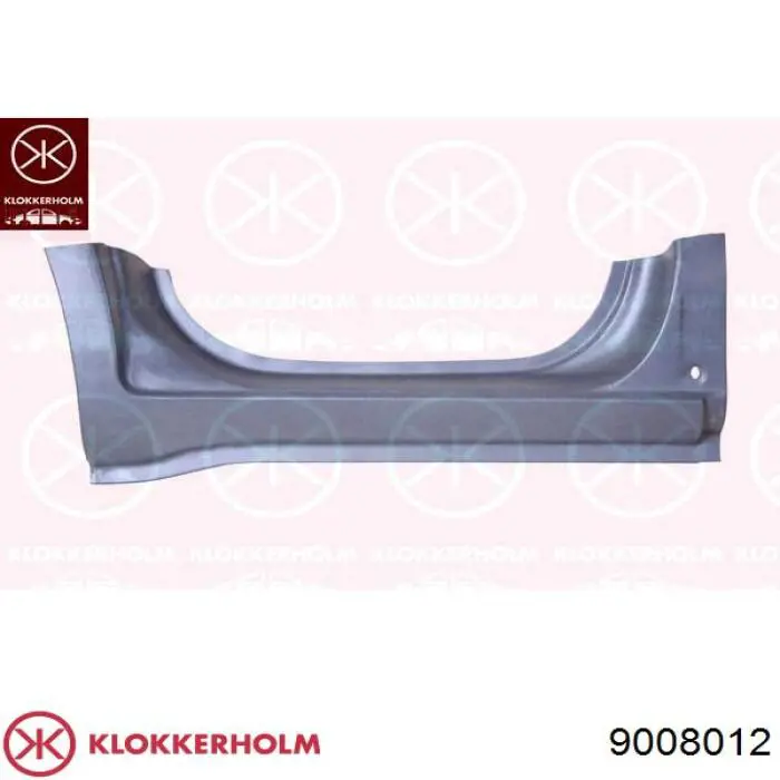 Купити 9008012 Klokkerholm Поріг зовнішній правий