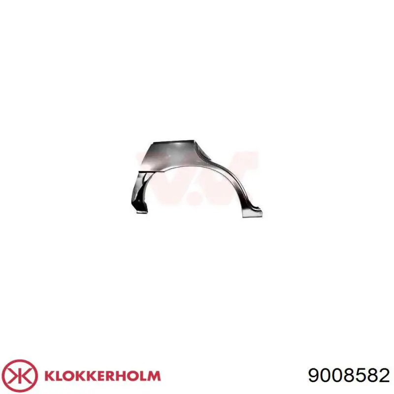 Купити 9008582 Klokkerholm Ремонтна частина арки крила заднього, правого