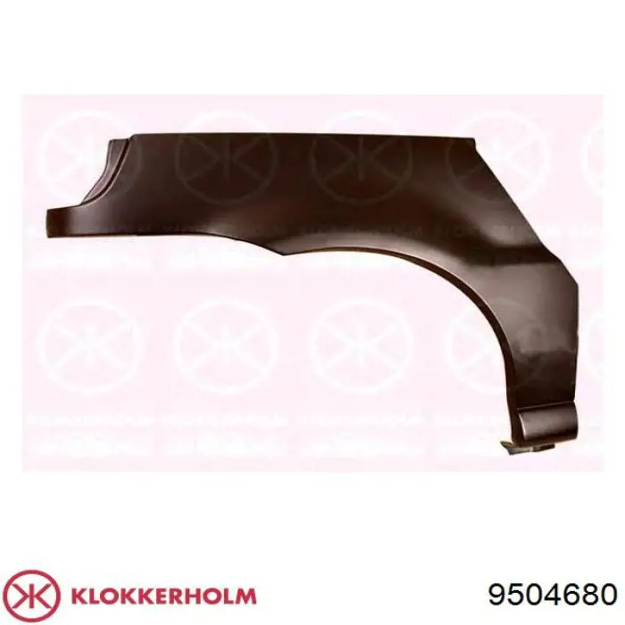 Купити 9504680 Klokkerholm Тюнінг заднього бампера