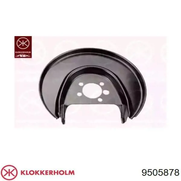 Захист гальмівного диска заднього, правого Klokkerholm 9505878 ціна, від 12.48 USD