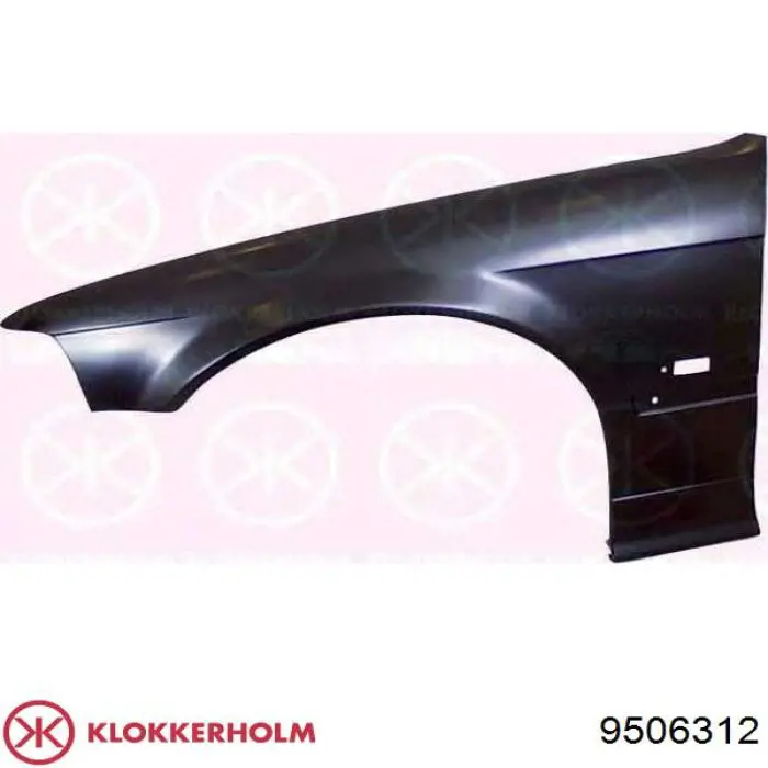 Переднє праве крило Polcar 952602J