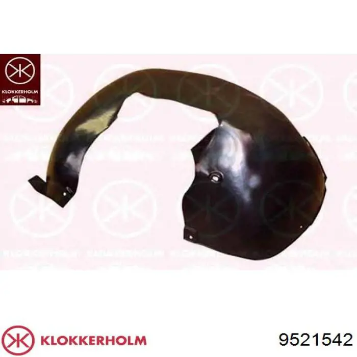 Купити 9521542 Klokkerholm Ремонтна частина арки крила заднього, правого