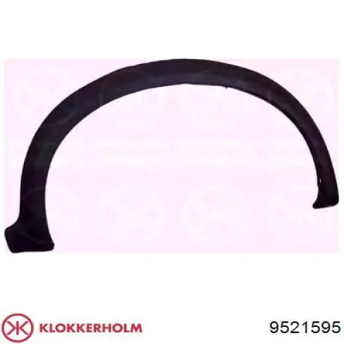 Купити 9521595 Klokkerholm Молдинг арки колеса заднього, лівий