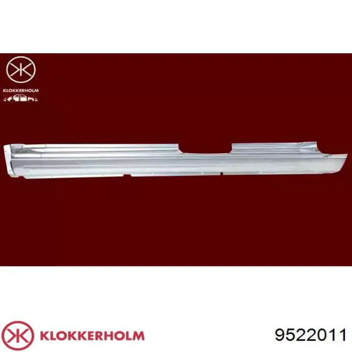 Купити 9522011 Klokkerholm Поріг зовнішній лівий
