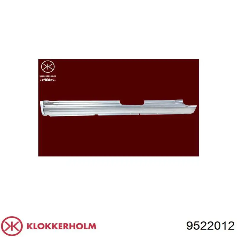 Купити 9522012 Klokkerholm Поріг зовнішній правий