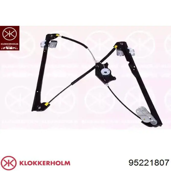Механізм стеклопідйомника дверей передніх, лівих Klokkerholm 95221807