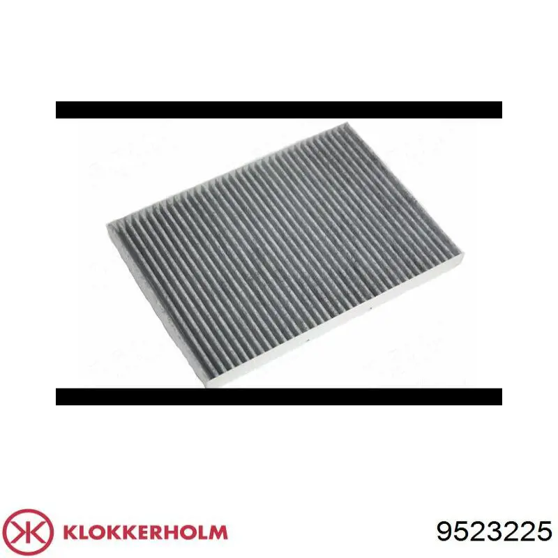 Захисна губа бампера переднього Klokkerholm KH9523225 ціна, від 16.95 USD