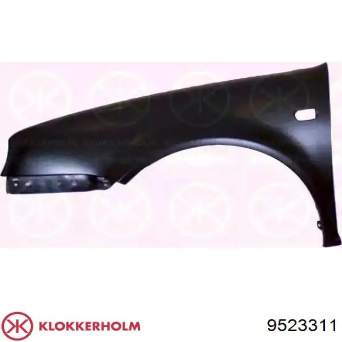 Ліве переднє крило Klokkerholm 9523311 ціна, від 40.75 USD