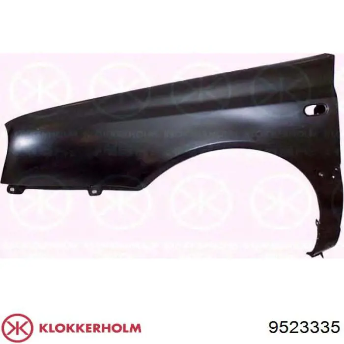 Ліве переднє крило Klokkerholm 9523335 ціна, від 11.99 USD