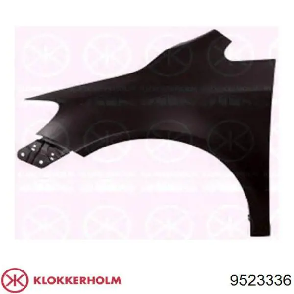 Крило переднє праве Klokkerholm FP9523336 ціна, від 16.47 USD