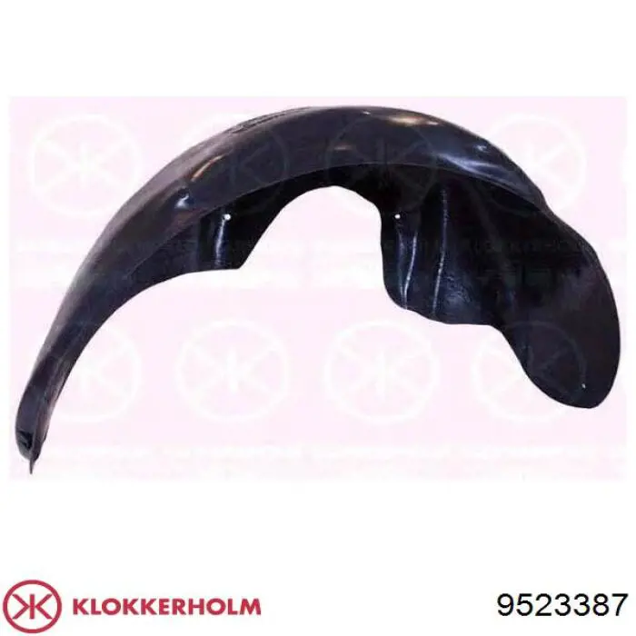 Підкрилок переднього крила, лівий Klokkerholm 9523387 ціна, від 8.87 USD