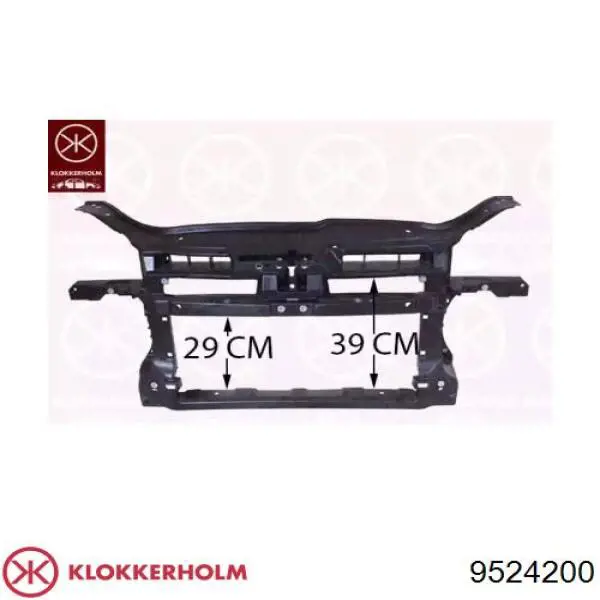 Рамка радіатора 1K0805588D VAG