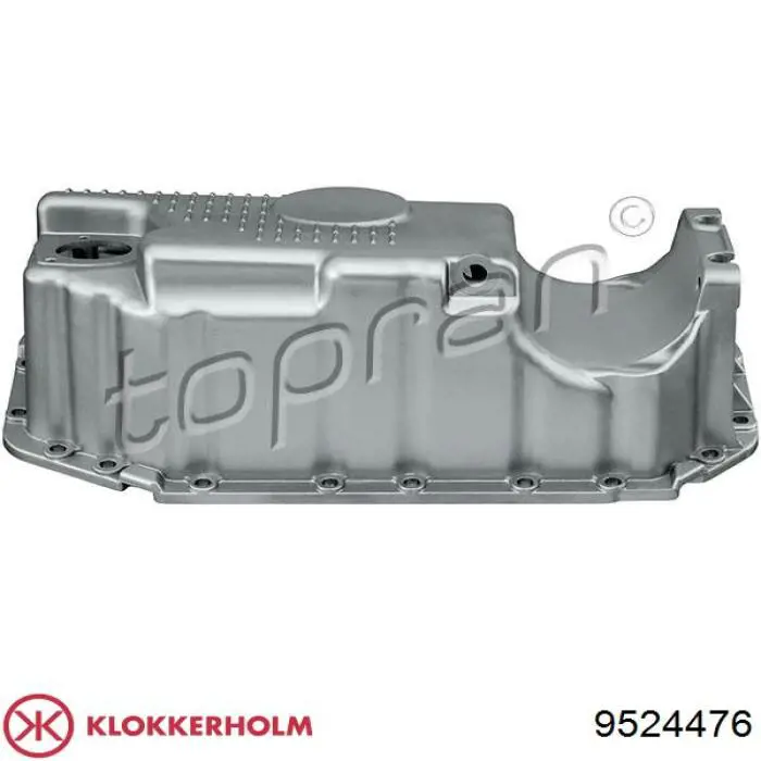 Піддон масляний картера двигуна, нижня частина Klokkerholm 9524476 ціна, від 28.34 USD