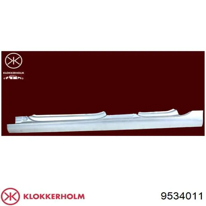 9534011 Klokkerholm боковина кузова ліва