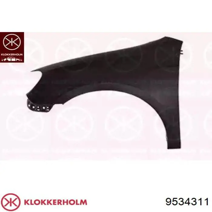 Купити 9534311 Klokkerholm Крило переднє ліве