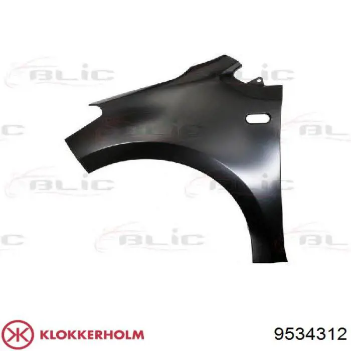 Крило переднє праве Volkswagen Golf VI хетчбек (5K1) (2008 - 2014) ціна, від 47.96 USD