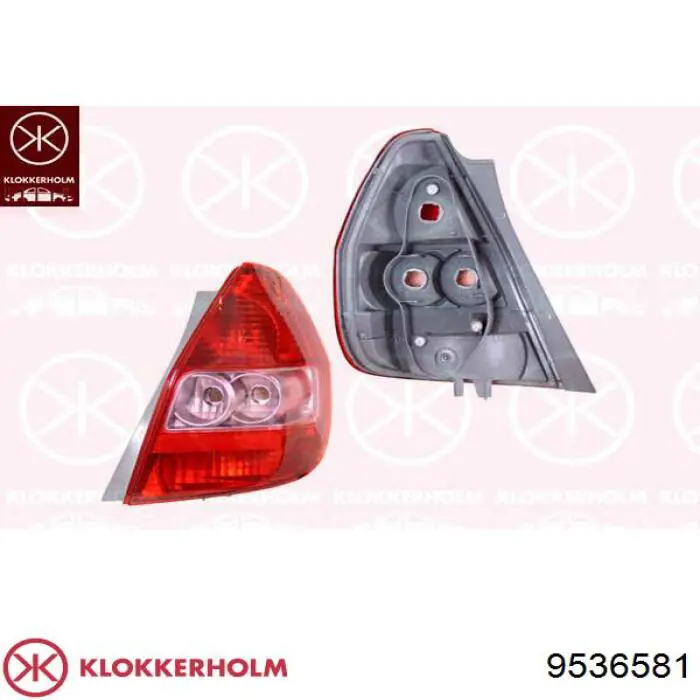Ремонтна частина арки крила заднього, лівого Klokkerholm 9536581 ціна, від 50.13 USD