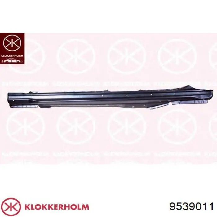 Поріг зовнішній лівий PVW76017L Signeda