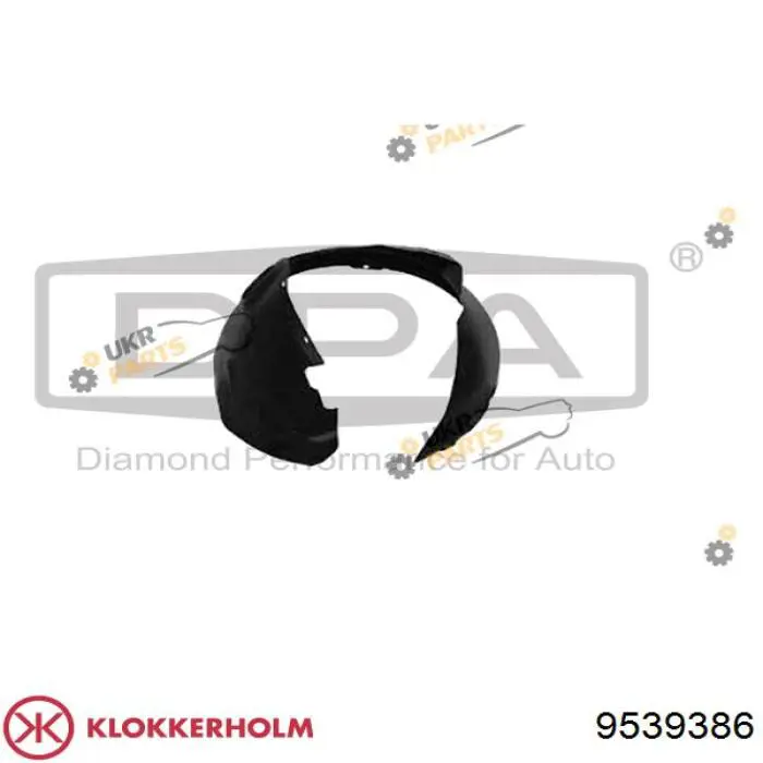 Підкрилок передній правий PVW11039PLAR Signeda